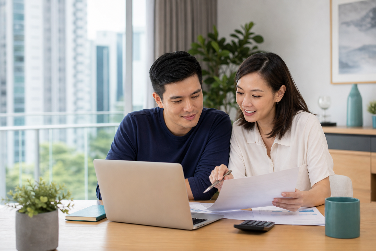 Singapore homeowners comparing home loan refinancing and repricing options
